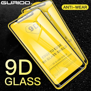 Защитное стекло 9D для Xiaomi Mix 2, 2S, 3, A1, A2 Lite, A3, A4 Play, 2 шт.