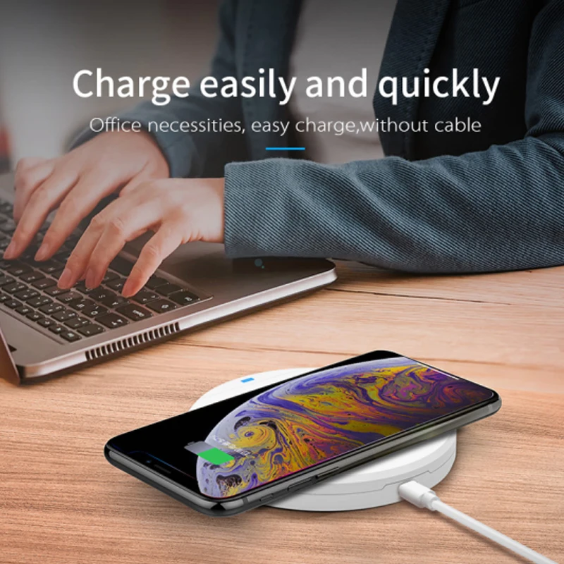

Qi Wireless Charger fast charger station iphone dock with Phone holder for iPhone X/XS Max XR samsung s10+ note 9 8c xiaomi M8