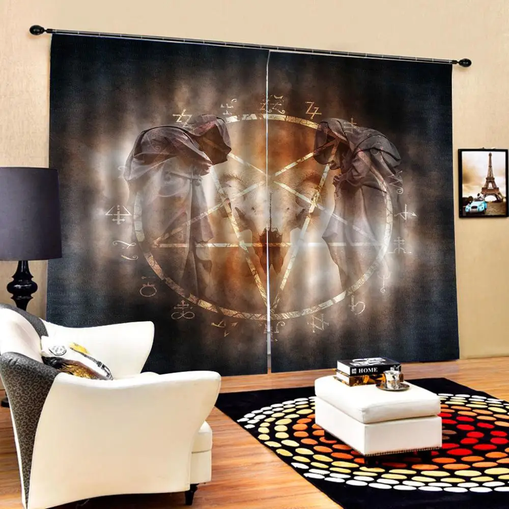 На заказ любой размер пентаграммы в огне черная волшебная церемония обряд