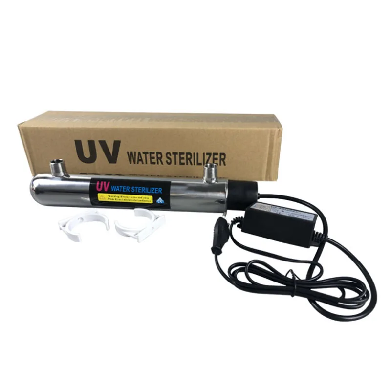 6 Вт Нержавеющая сталь переполнения ультрафиолетовый стерилизатор UV Очистка
