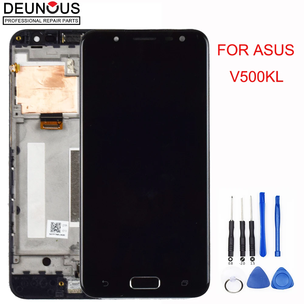 

For ASUS V500KL LCD Display Touch Screen Digitizer Assembly For Asus ZenFone V Live V500KL LCD With Frame Replacement Parts