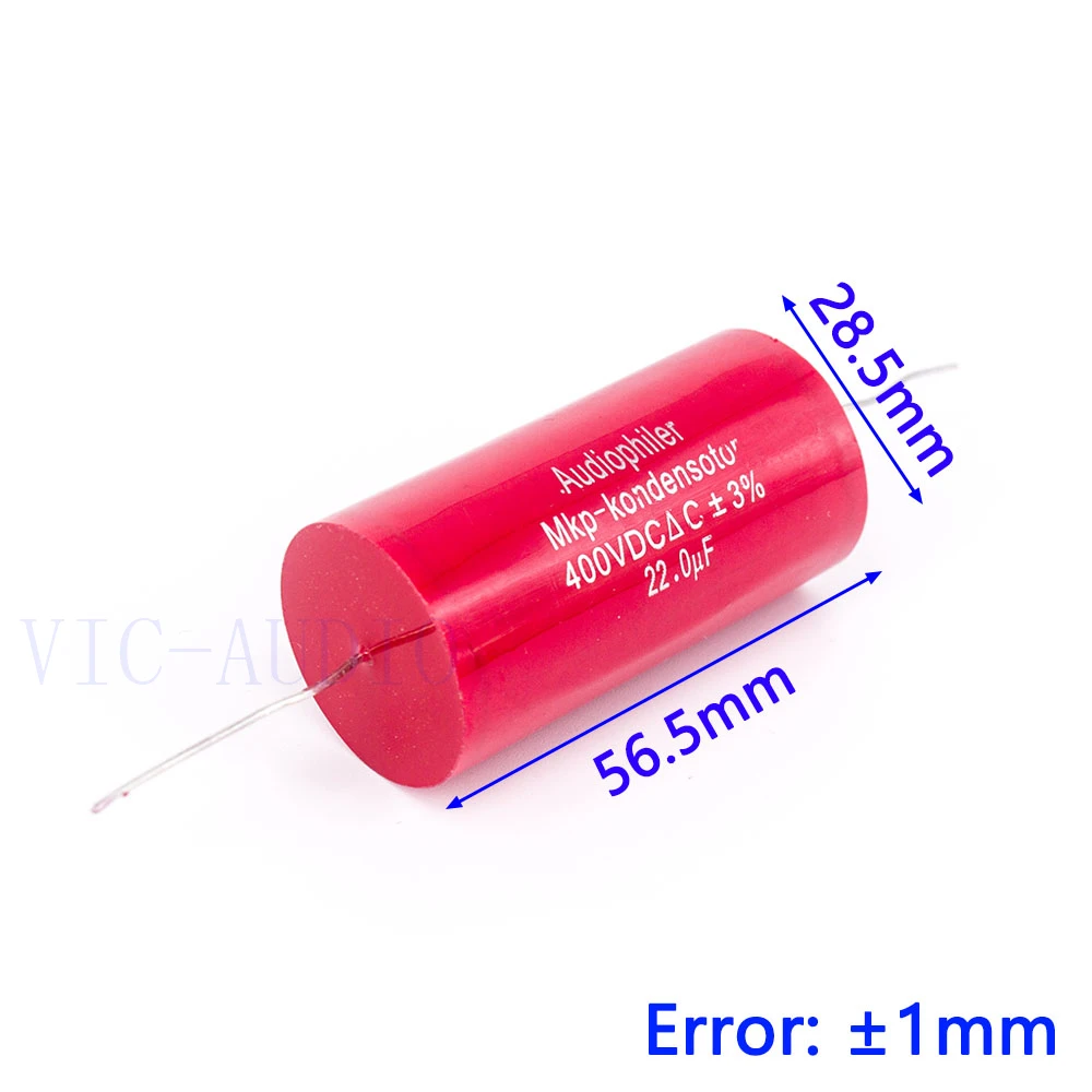 Конденсатор Audiophiler Mkp конденсатор 22 мкФ 400V DC 3% HIFI Fever безэлектродный аудио
