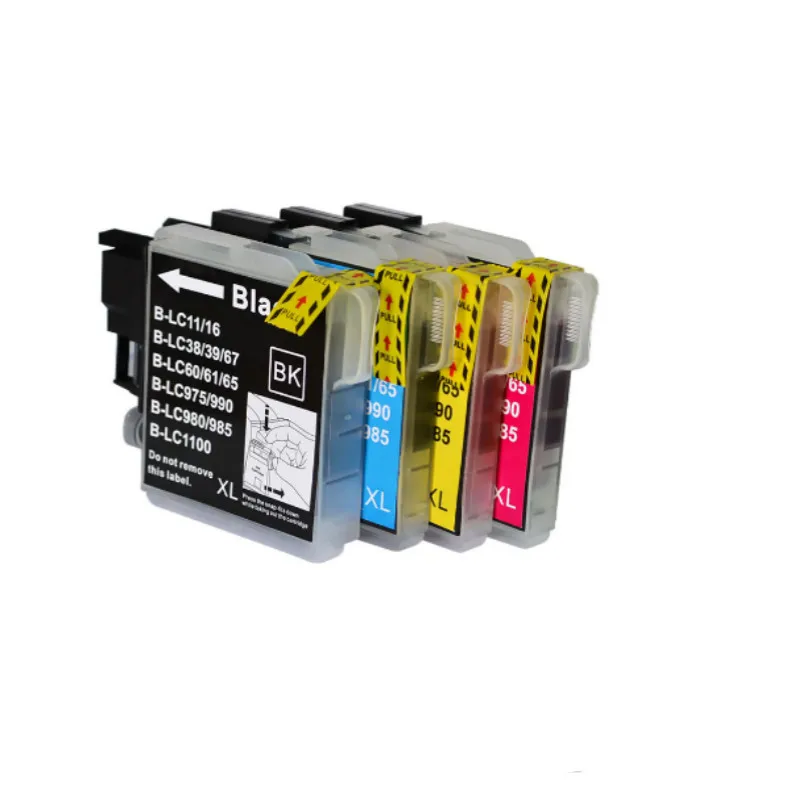 8 LC11 LC16 LC38 LC61 LC65 LC67 LC980 LC990 LC1100 картридж совместимый для Brother DCP-145C 165C 185C 197C 365CN 375CW |