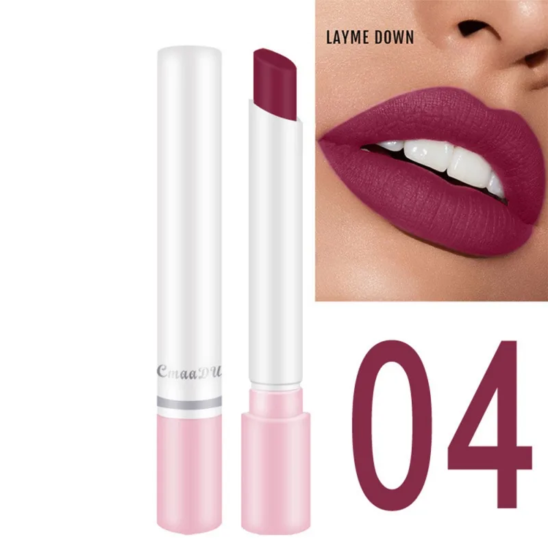 5 шт сигаретная форма матовая губная помада набор красный бальзам для губ Набор