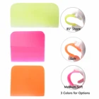 Скребок для аквариума EHDIS, мягкий резиновый скребок для лобового стекла, стекла, водный очиститель, оттенок, скребок для льда, углеродное волокно, винил, инструменты для упаковки автомобиля