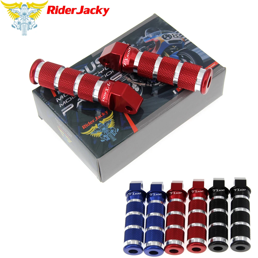 Круглые задние спортивные подножки RiderJacky для Suzuki VX 800 1990 1993 1991 1992|Подставки под