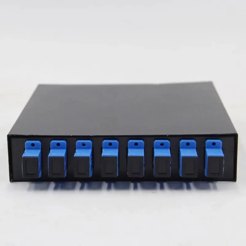

8 Ports CATV Fiber optical Patch Panel Fiber optic terminal box, 8 core DesktopType SC FPC with adapter pigtail Free Shipping