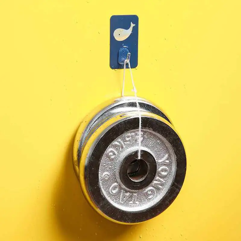 Вешалка-крючок 6 шт. без отверстий крепкий клейкий крючок для домашнего шкафа с