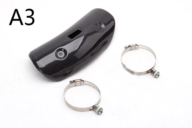 TKOSM крышка выхлопного глушителя мотоцикла углеродное волокно цветная защита