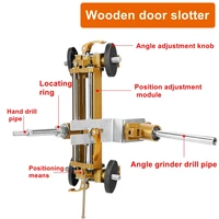 slotting machine wooden door lock hole opener security artifact woodworking special indoor solid wood door quick lock tool