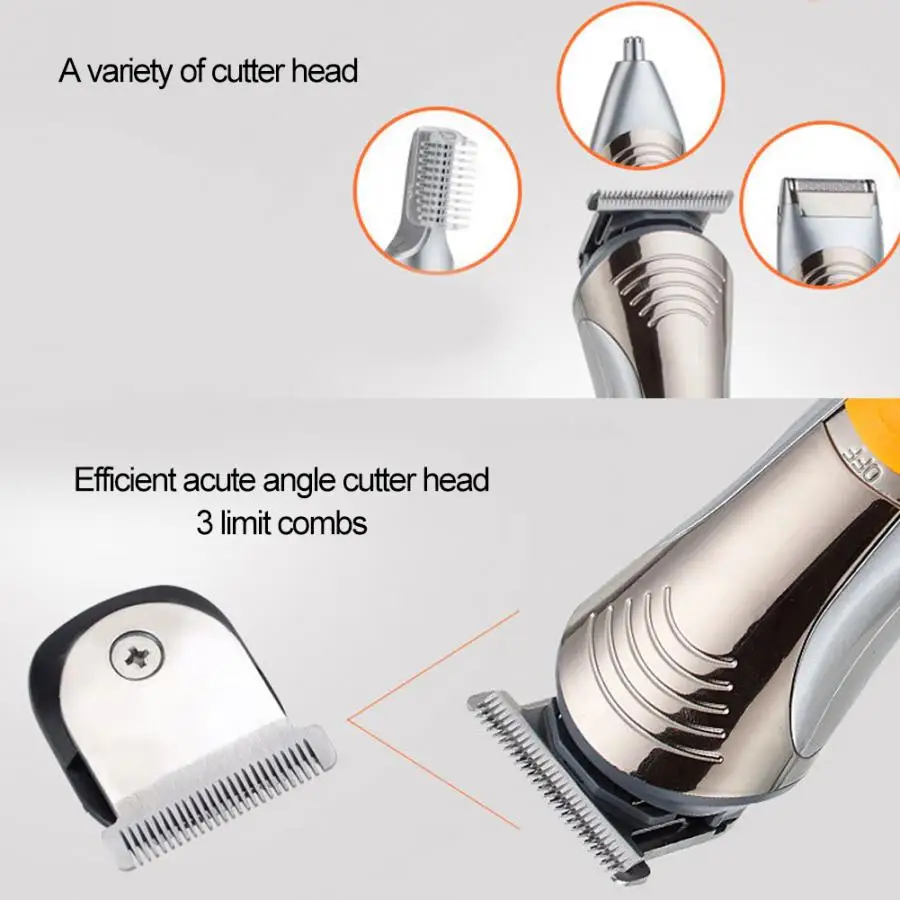 Многофункциональная электрическая машинка для стрижки волос с вилкой