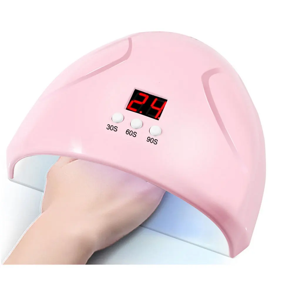 Светодиодная УФ лампа для ногтей 48 Вт Гель лак сушилка 3 режима Быстрый лечебный
