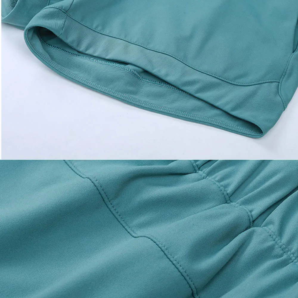 

2020 Running Shorts For Women With Phone Pockets Gym Workout Shorts Breathable Jogging Sports Shorts Yoga Woman Plus Size XL XXL