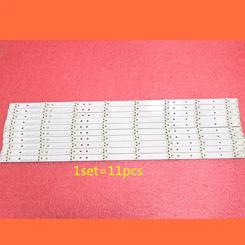 

11pcs LED Backlight strip 8 lamp For Hisense 32 55”TV LED55EC520UA JL.D55081330-003AS-M