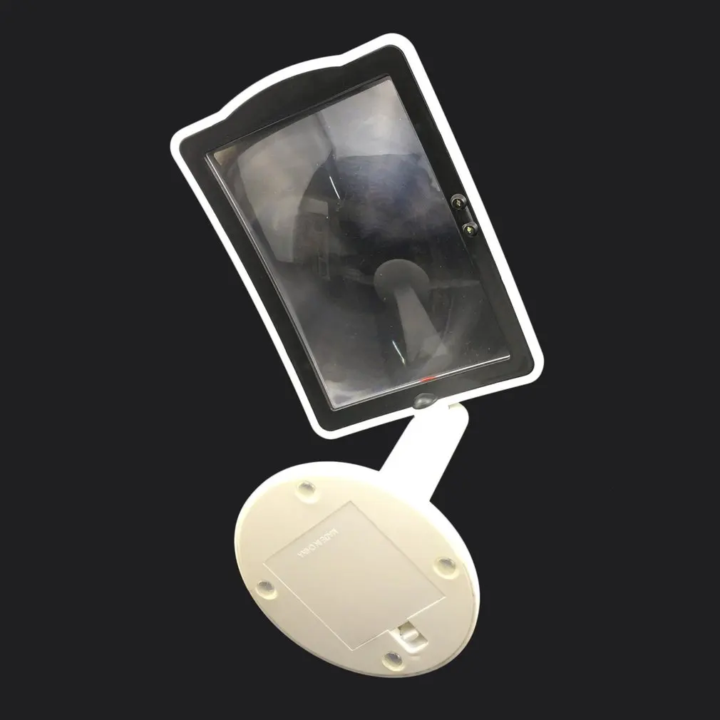 3X увеличительное стекло яркая светодиодная лампа для чтения функция вращения