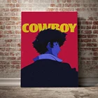 Ковбой Бибоп Спайк Аниме Картина на холсте Декор настенное искусство картины Спальня Кабинет домашняя Гостиная Декор печать плакат