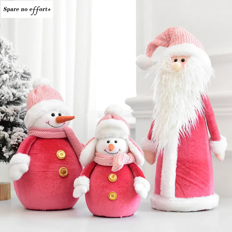 Рождественская Кукла-снеговик декоративное отельное Шторные 2021 Новый год