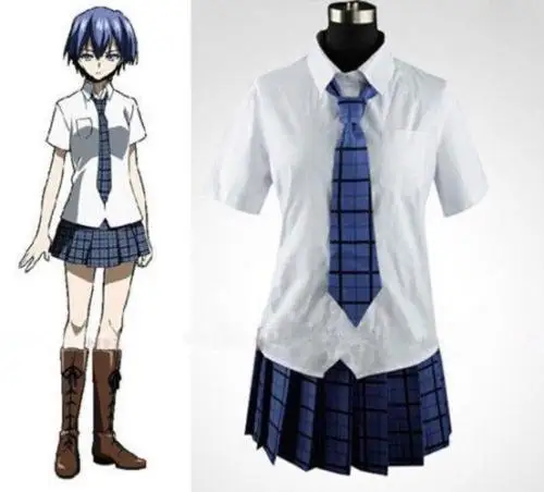 Новая школьная форма Akuma no Riddle Tokaku Azuma карнавальный костюм бесплатная доставка| |