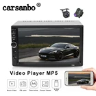 Автомагнитола 2 Din, 7-дюймовый Сенсорный Музыкальный видеоплеер MP5, 2 Din, мультимедиа, Bluetooth, FM, TF, поддержка USB, связь, Android, IOS, телефон