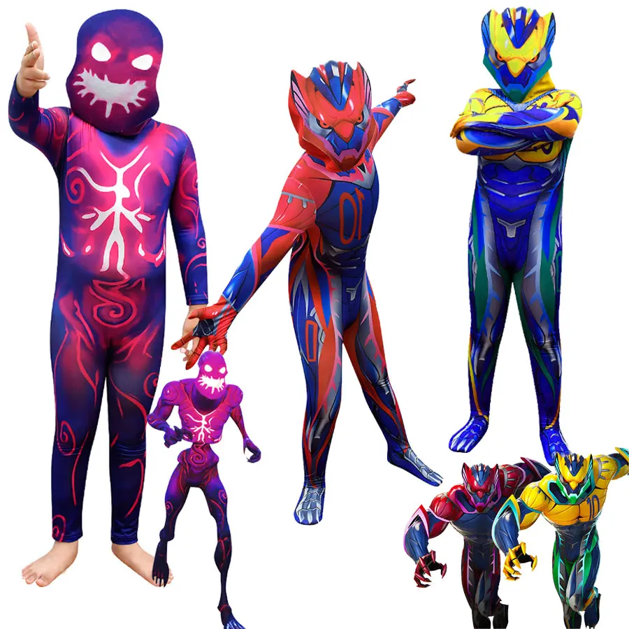 

2021 New Halloween Anime Children's Performance Costume Peaceful Night Children's Cosplay Costume