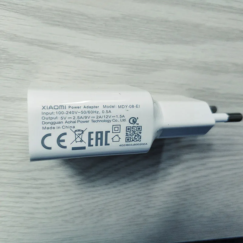 Для Xiaomi Mi 9 быстрое зарядное устройство QC3.0 EU настенный Usb type-c кабель 9 В 2A Быстрая Зарядка адаптер для Mi 9 pro 9t A2 A1 F1 8 6 Mix 3 2s 2