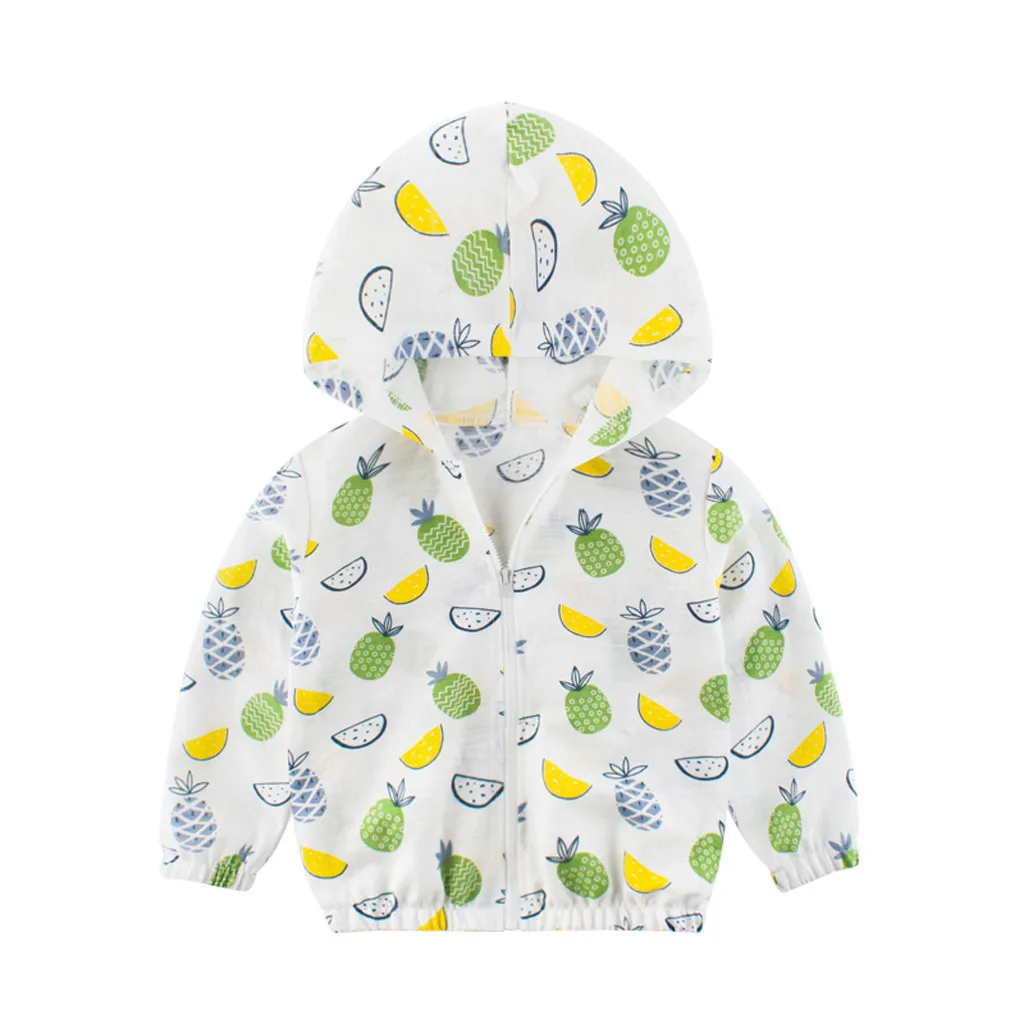 Детская Повседневная ветровка с длинным рукавом мультяшным принтом | Мать и