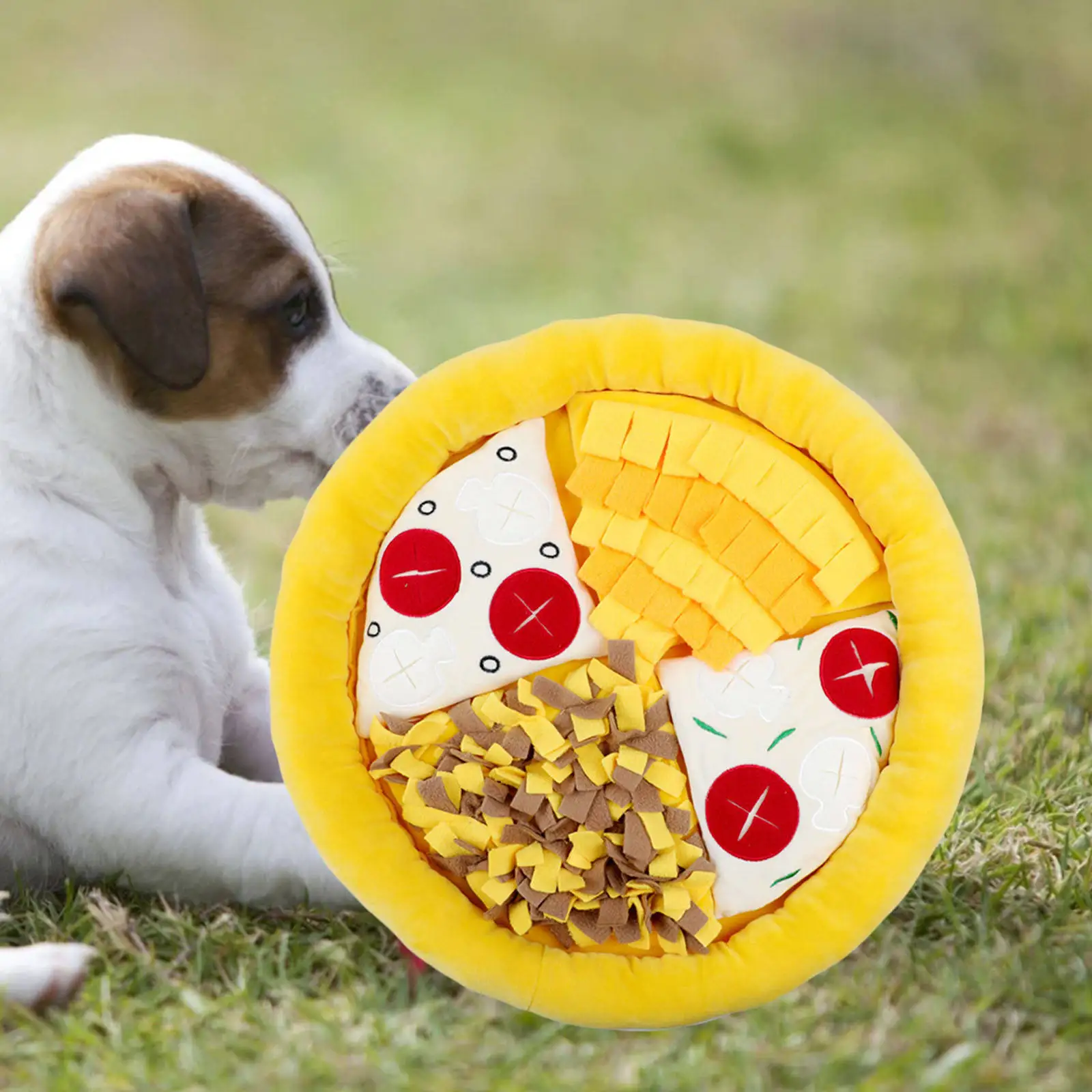 

Pet Sniffing Mat Sounding Mental Stimulation Foraging Skills Machine Washable Interactive Anti Skid for Any Breed Pet Supplies