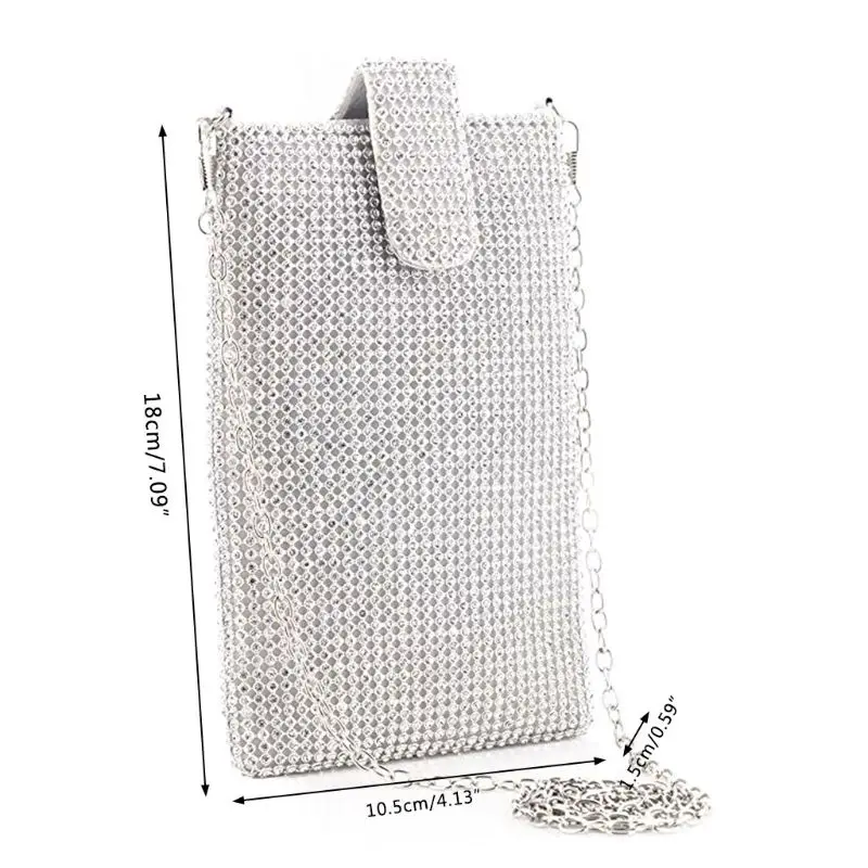 

50LD Evening Handbags Clutch Purses for Women Small Crossbody Bag Cell Phone Purse Wallet