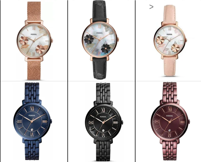 

Fossil Women's Watch Tailor Multifunction Rose-Tone Stainless Steel Watch Luxury Brand Ladies Wrist AAA Watches 1557