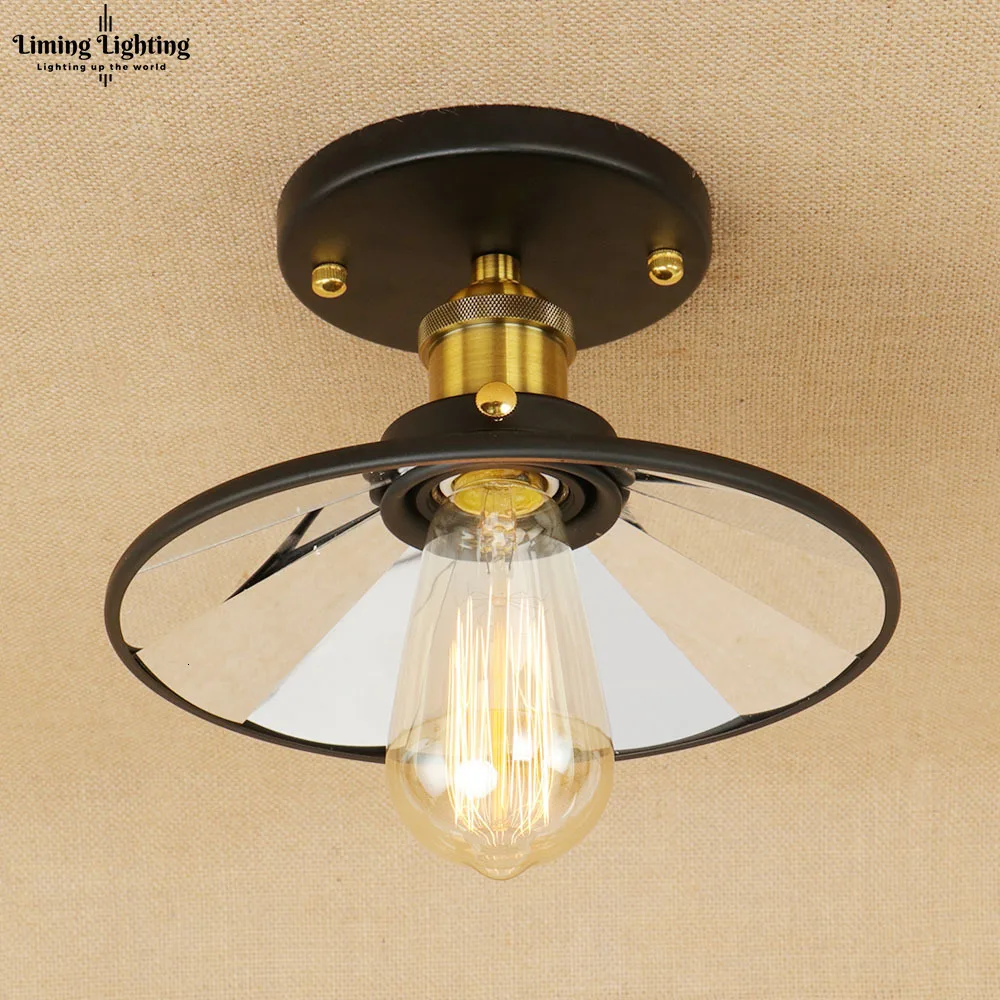 Лофт винтажные потолочные светильники Lamparas De Techo Lustre Luminaria Abajur комнатная потолочная лампа освещение Промышленное освещение для гостиной