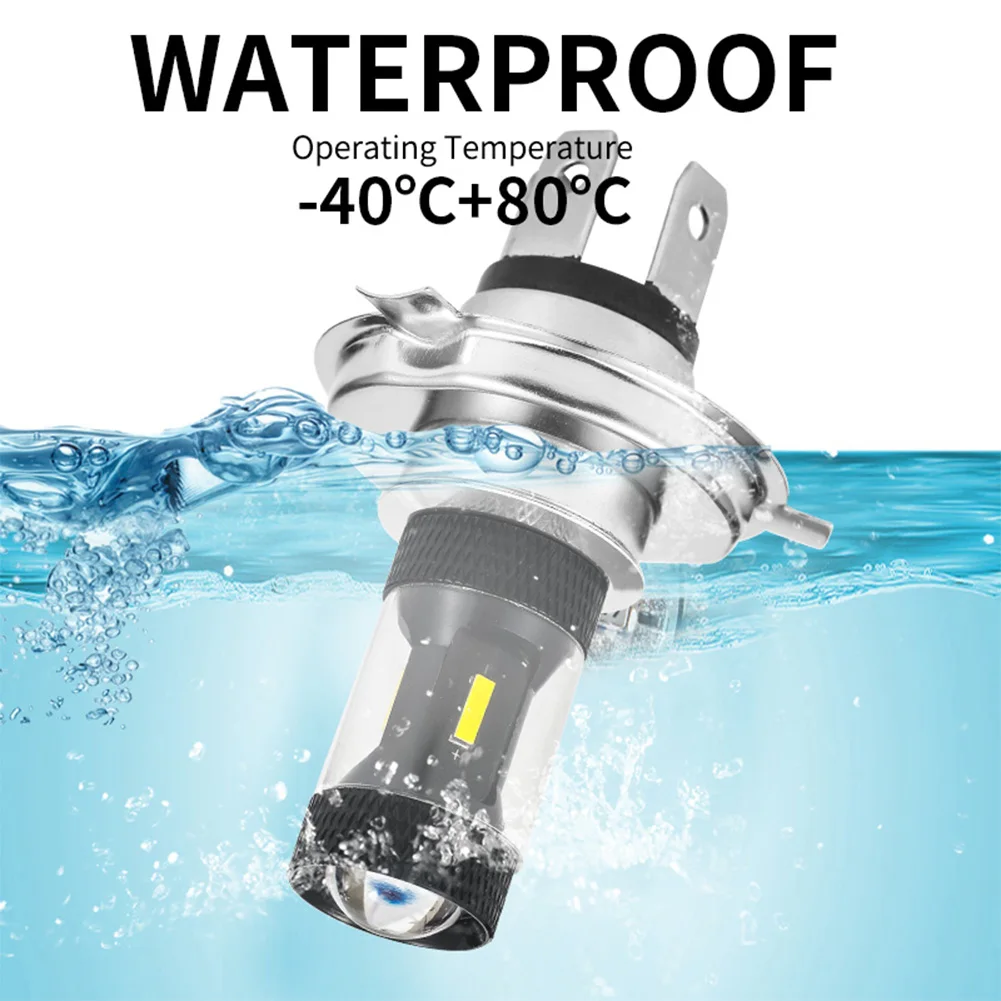 

H4 Fog Lamps for Motorcycle LED Headlight Passing Light LED Driving Light for Motorcycle Electric Cars Beach Cars