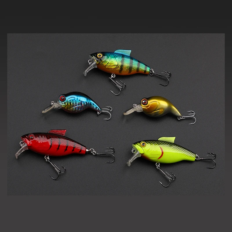 Приманки CRAZY приманка MIG 5 шт./кор. рыболовные приманки с двойными крючками