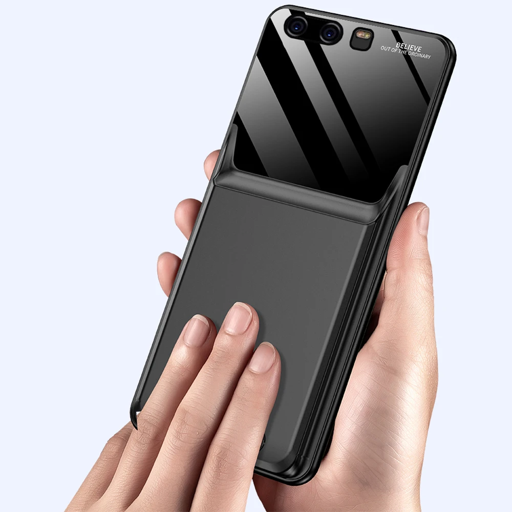 10000 мАч для Huawei P10 Plus чехол аккумулятора смартфона умный внешний аккумулятор