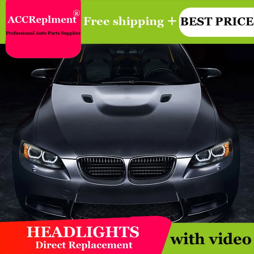 Авто. PRO головной светильник s Для BMW M3 E92 E93 08-13 Тюнинг автомобилей би ксенон
