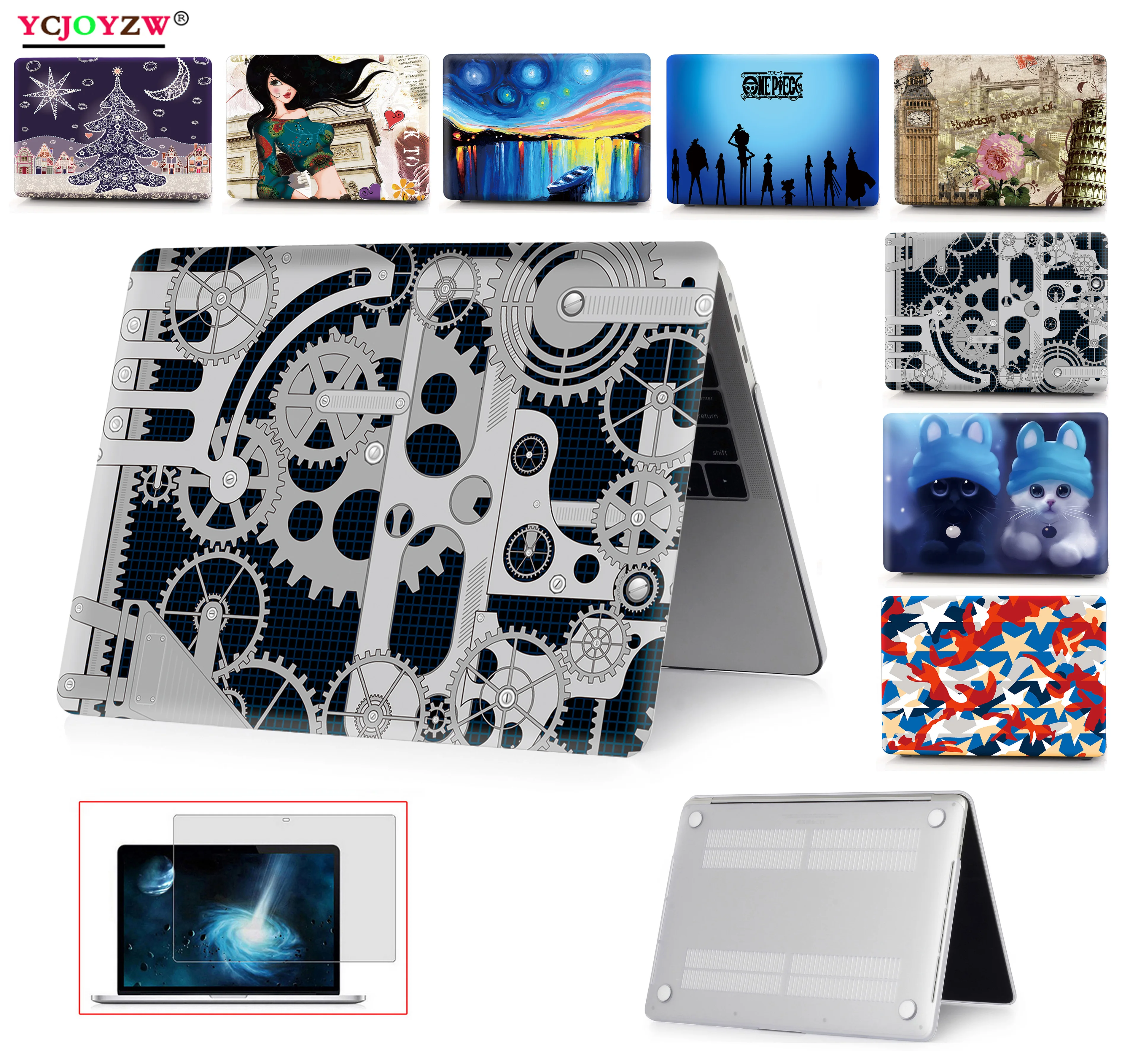 Чехол для ноутбука MacBook Air 11 13 дюймов A1466 A1932 Pro 12 13 15 retina A1502 A1706 A1708 A1989 A2159 характеристика чехол