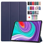 Для планшета Lenovo Tab P11 11 дюймов смарт-чехол для планшета Lenovo YOGA Tab P11 Pro Чехол 11,5 ''TB-J716F TB-J706F кожаный Жесткий ПК чехол-накладка + подставка для ручек