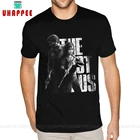 Футболки с коротким рукавом и круглым вырезом из органического хлопка, футболки с надписью The Last Of Us для Элли и джэля, Симпатичные мужские футболки