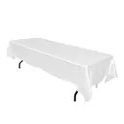 Скатерть атласная прямоугольная, сшитый край145x304 см, 33 шт.