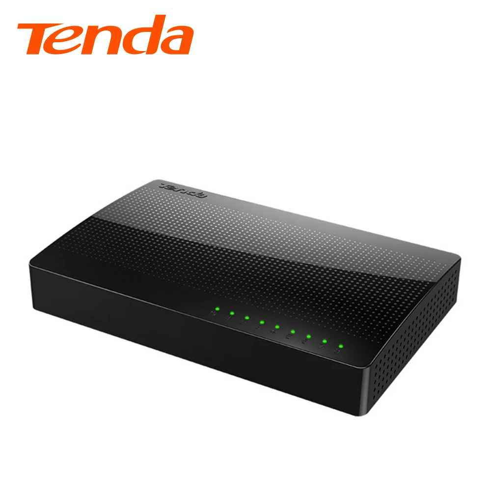 Настольный гигабитный мини-коммутатор Tenda SG108 Gigabit 8 портов сетевой коммутатор Fast