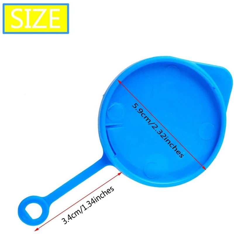 

Windshield Washer Fluid Reservoir Cap for Honda Accord Civic CRV CRX, Replacement 38513SB0961 Washer Nozzle Cap Skry