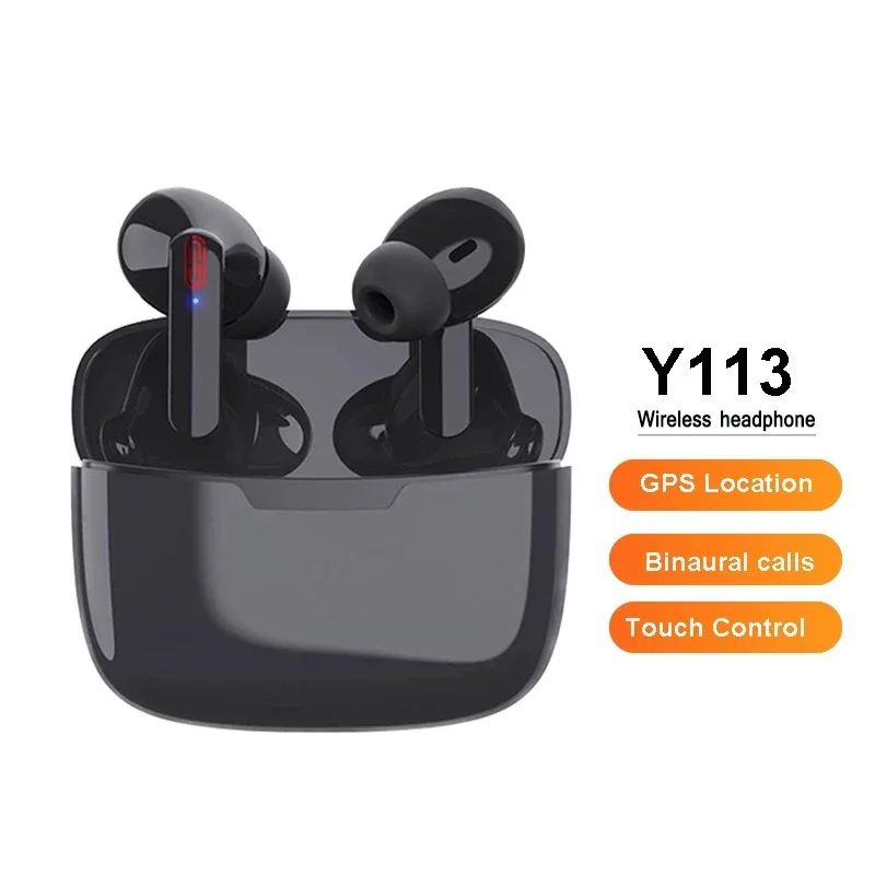 

Беспроводные Bluetooth-наушники Y113 TWS, Hi-Fi-стереонаушники-вкладыши для музыки, игровая гарнитура, спортивные наушники для всех искусств