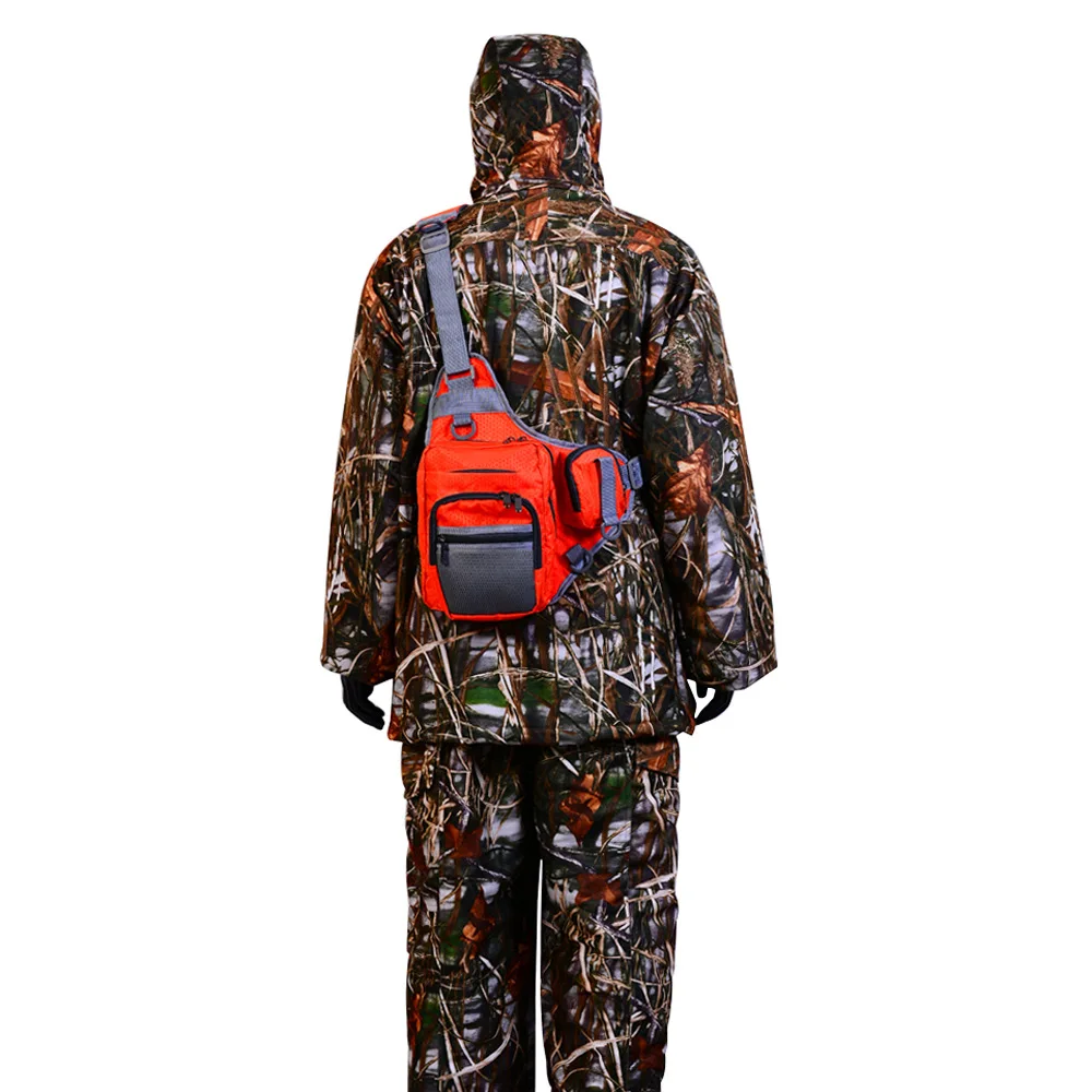 

Lure Fishing Bag Waterproof Canvas Fishing Rod Cover Bag Large Capacity Fishing Reel Lure Backpack Outdoor Shoulder Bags Box