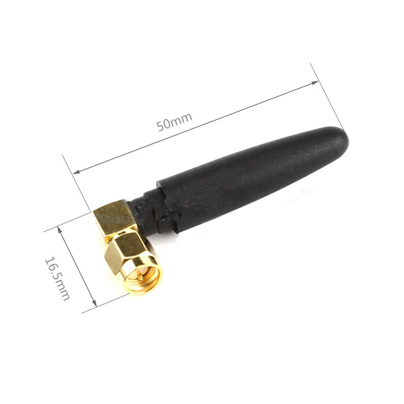 SMA локоть под прямым углом L Gum антенна GPRS/DTU/GSM перцовая Quad Band Gain 3 дБ 1