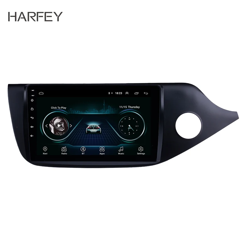 Автомобильный радиоприемник Harfey 2Din HD Auo GPS 9 &quot Navi Android 8 1 для Kia Ceed RHD 2012 2013 2014