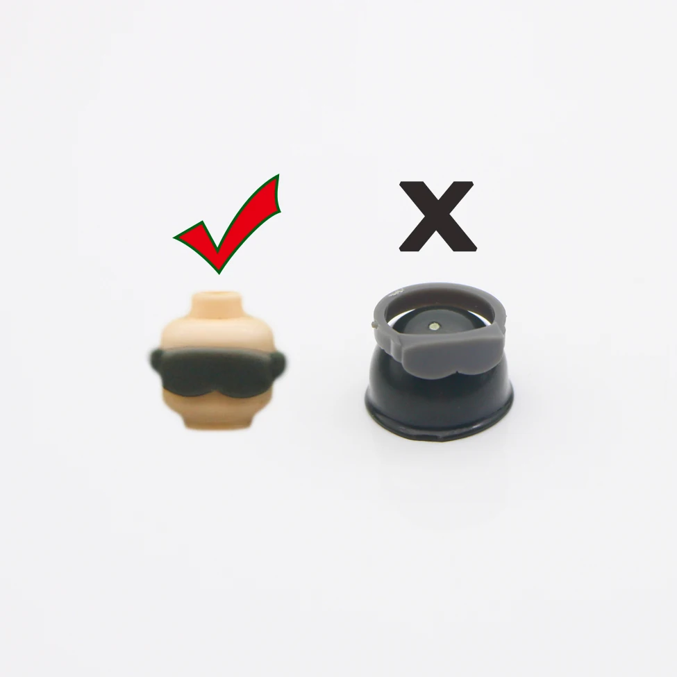 Конструктор Военный WW2 аксессуары для оружия армейский Кепка фигурка маска