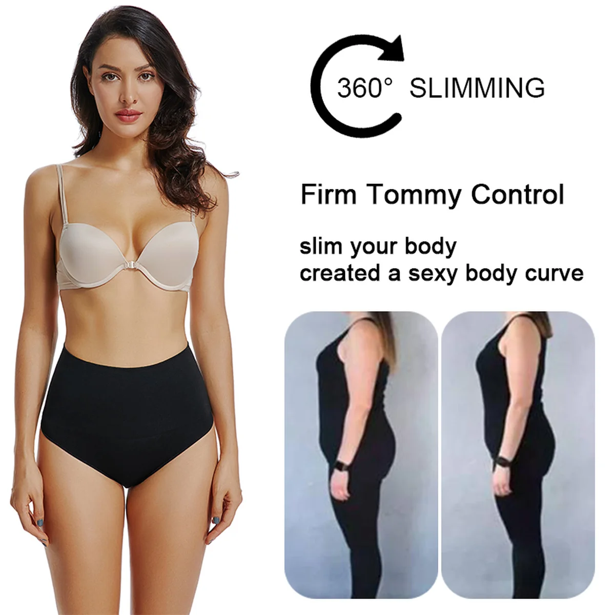 Трусики с высокой талией нижнее белье для подтяжки ягодиц трусики сексуальные