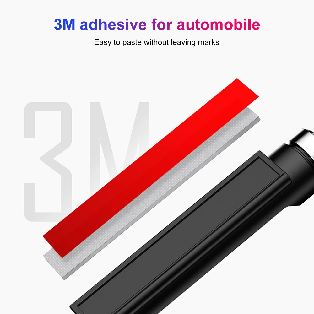 

Hot Universal Car Temporary Parking Card Rotate Phone Number Plate Aluminum Stickers Park Stop in Car-styling Auto Accessories