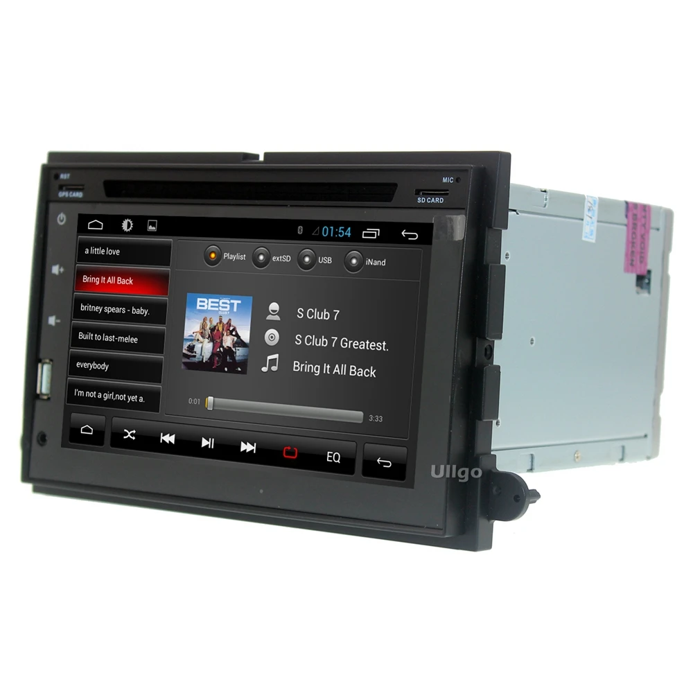 Автомагнитола с GPS Navi на Android 8 1 для Ford F150 F350 F450 F550 F250 Fusion Expedition Mustang Explorer Edge головное