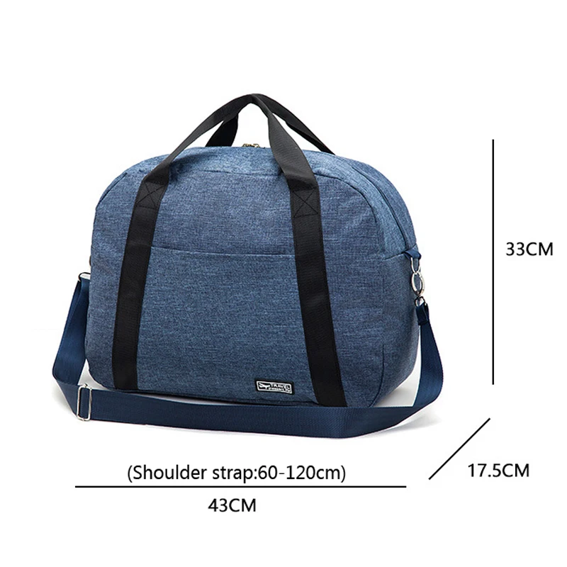 

Oxford Nylon Travel Bag Large Capacity Men Hand Luggage Travel Duffle Bags Nylon Weekend Bags Women Multifunctional Travel Bags