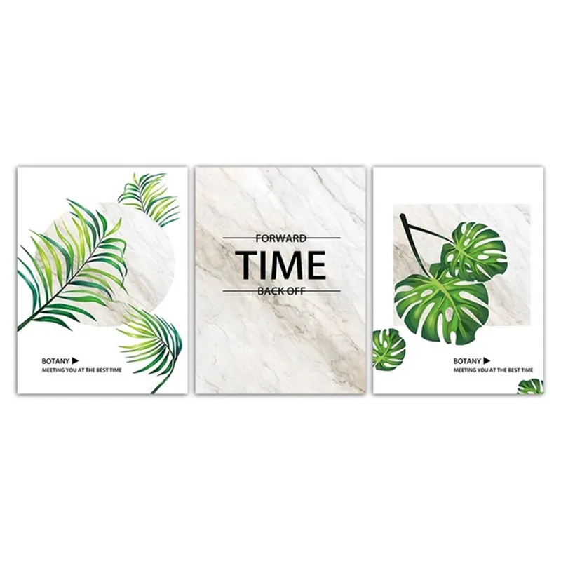 Скандинавский свежий плакат Botany растение лучшее время фотографии печатает